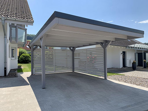 Welche Farbe für das eigene Carport verwenden?